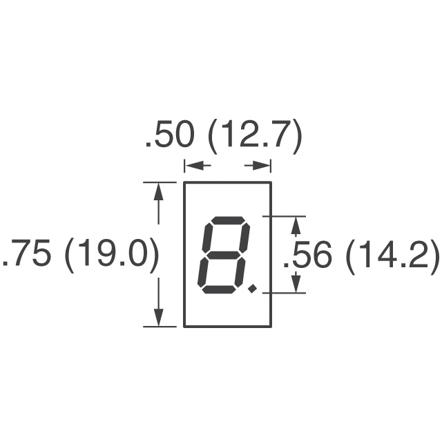 LDS-C516RI Lumex Opto/Components Inc.  Anzeigemodule – LED-Zeichen und -Ziffern